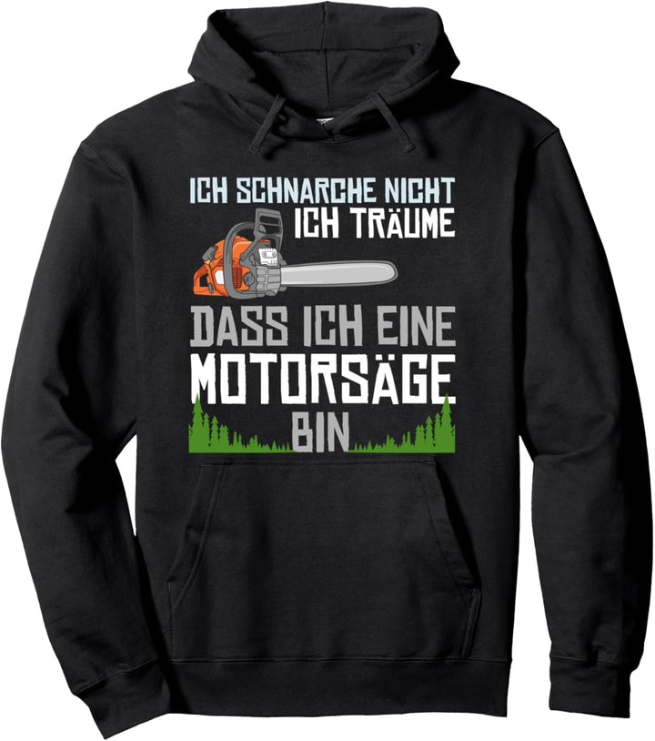 Lustiges Forstwirt Holzfäller Spruch Pullover Hoodie