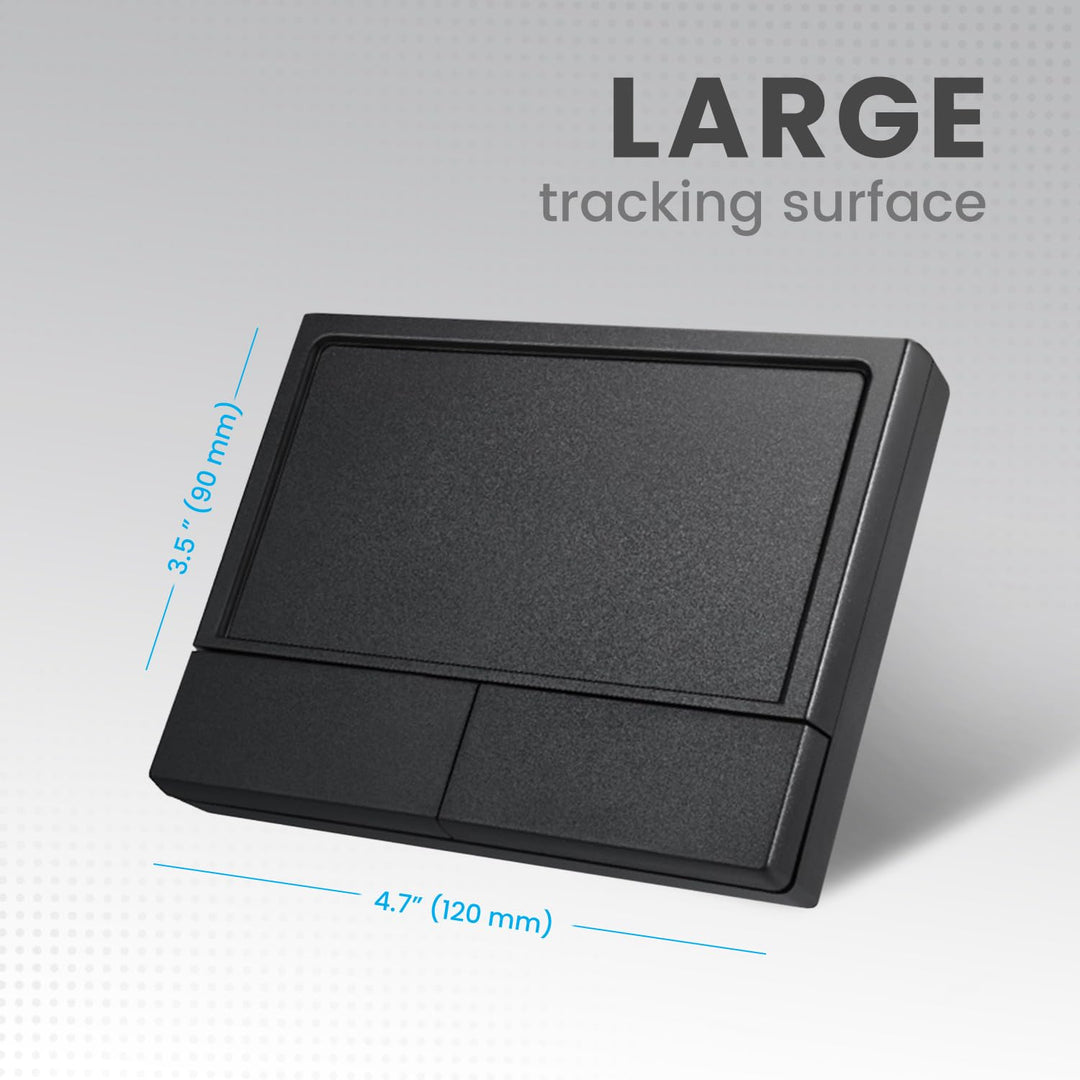 Perixx PERIPAD-704 kabelloses Touchpad, tragbares Trackpad für Desktop- und Laptop-Benutzer, 12 x 9