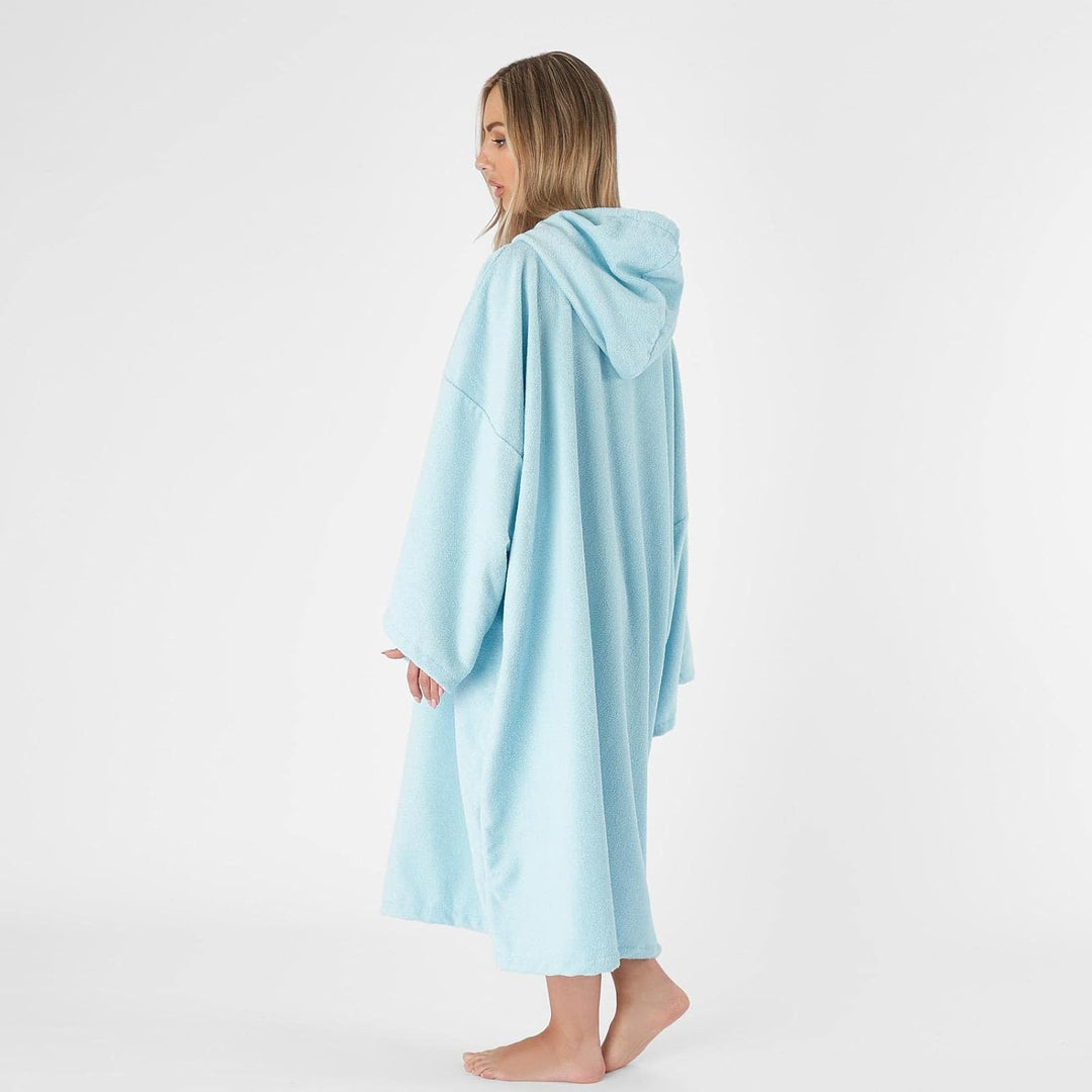Brentfords Handtuch Poncho Erwachsene Kapuze Gross Bad Schwimmen Surf Poncho Mikrofaser Wechsel für