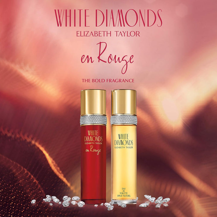 Elizabeth Taylor White Diamonds En Rouge Eau de Toilette, 100 ml