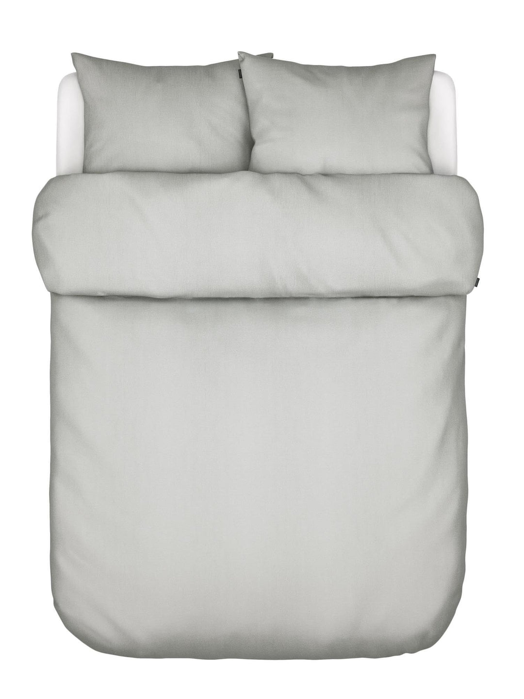 MARC O'POLO Bettwäsche Valka Grey Mist, 200x220 + 2X 80x80 cm - 100% Leinen - Uni 200x220 + 2x 80x80