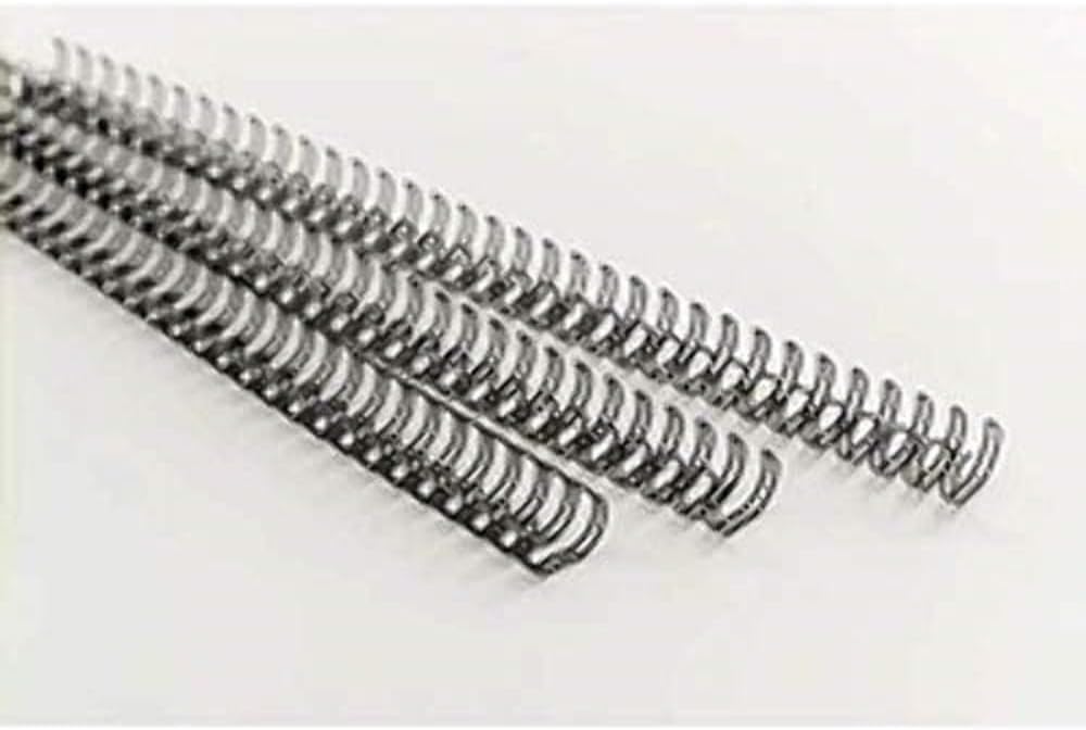 GBC MultiBind Drahtbinderücken, 12mm, schwarz, 100 Stück schwarz 12mm, schwarz 12mm