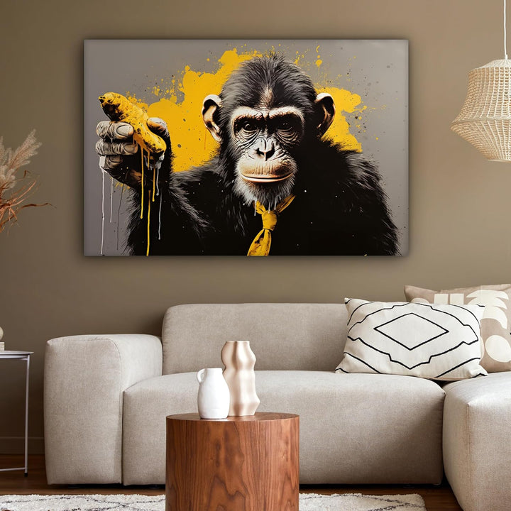 MuchoWow© Bilder Gross 120x80 cm XXL Wohnzimmer Deko Modern Wandbild Foto auf Leinwand Bild Schlafzi
