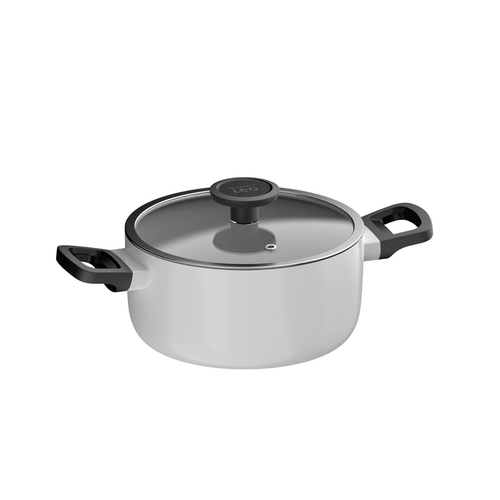 BergHOFF Leo Kochtopf (20cm) - Topf induktion - Kochtopf mit Deckel - Topf gross - non stick pot - G