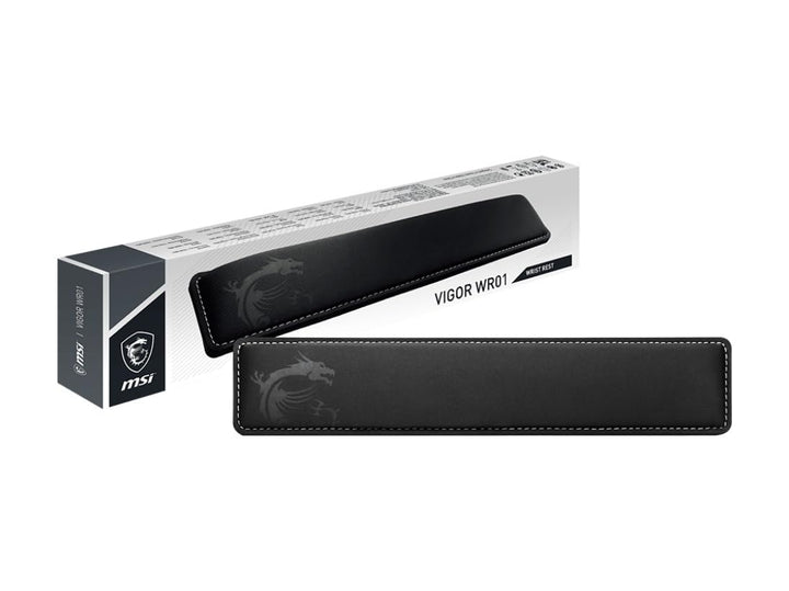 MSI VIGOR WR01 Handballenauflage für Tastatur, Kühlgel, Memory-Schaumstoff, Ice Silk Lycra-Polsterun