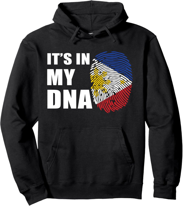 Philippinische Flagge "It's In My DNA" Pullover Hoodie