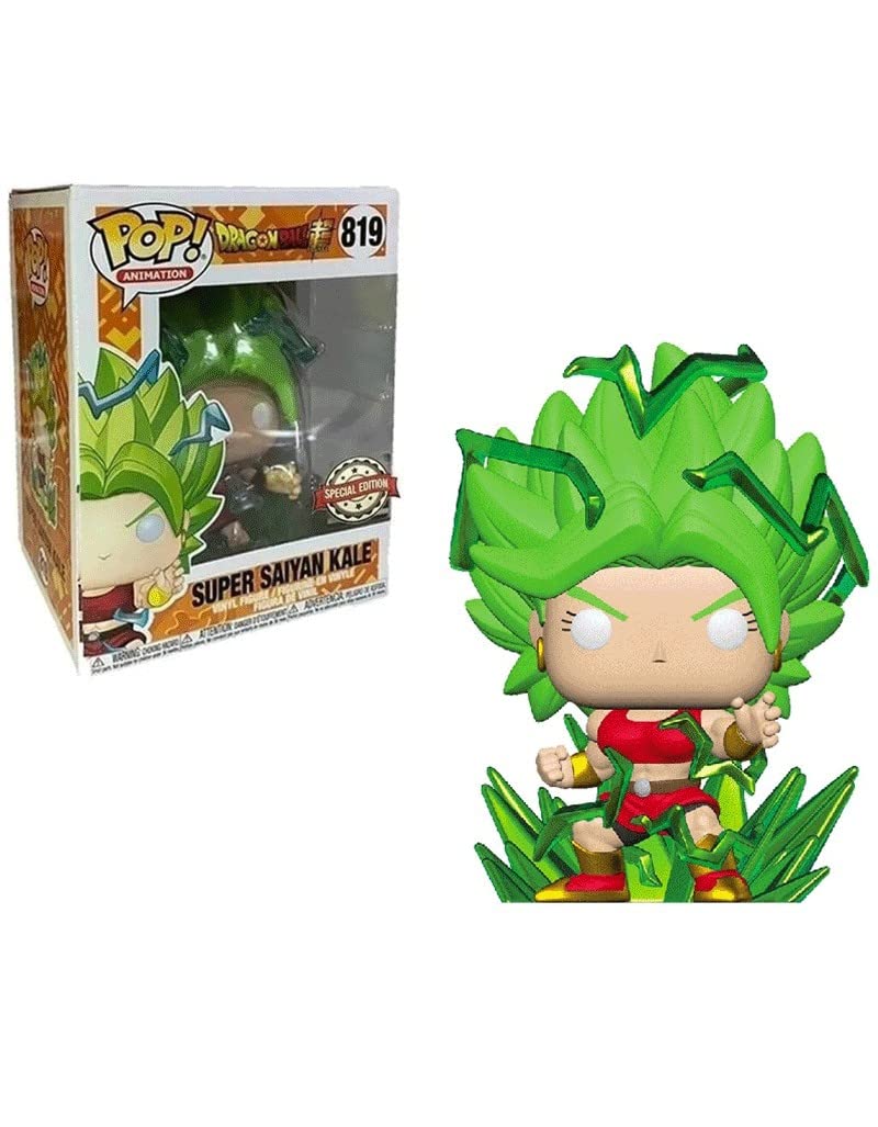 Funko Pop Dragon Ball Super 819- Super Saiyajin Kale mit Energy Base Special Edition