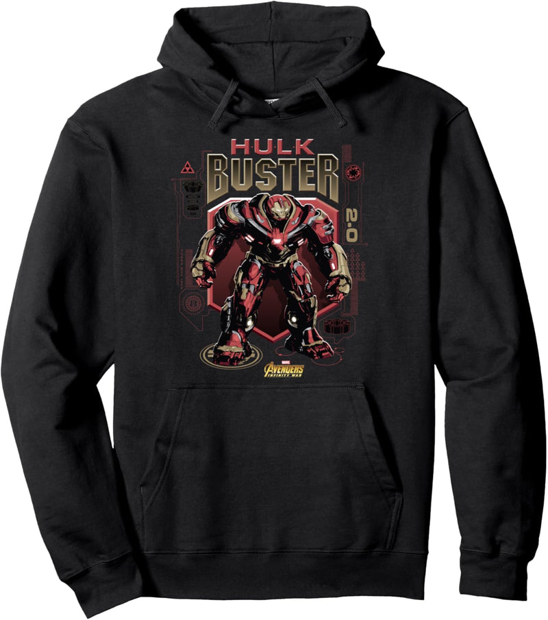 Marvel Avengers: Infinity War Hulk Buster Portrait Pullover Hoodie