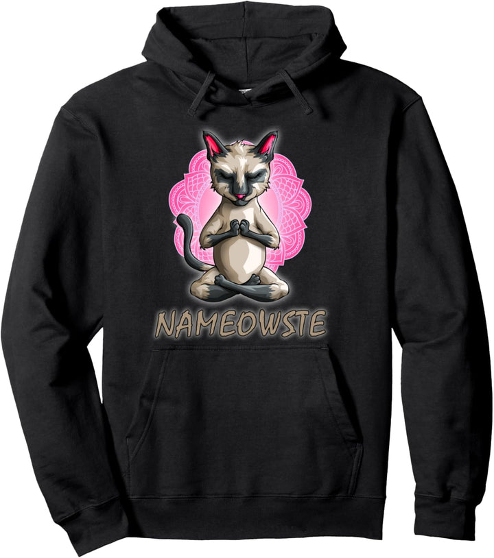 Nette Nameowste Lustige Yoga Katze Namaste Workout für Katze Pullover Hoodie