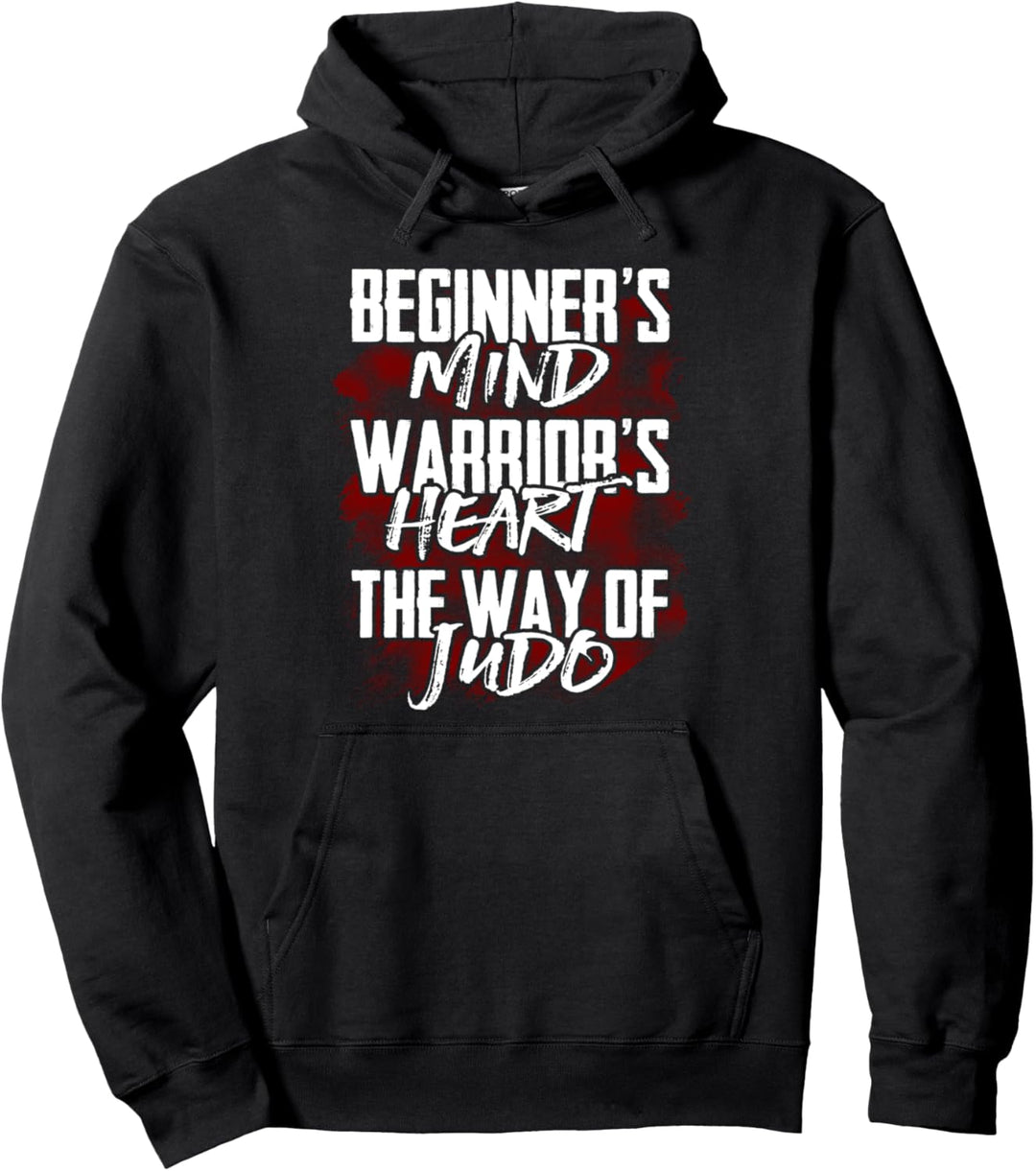 Anfängerherz des Gedankenkriegers Der Weg des Judo-Kämpfers Pullover Hoodie