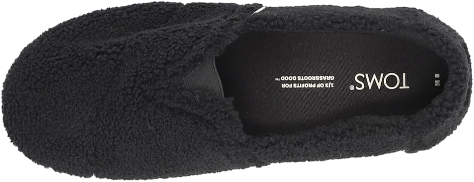 TOMS Herren Alpargata Slipper 39 EU Schwarz, 40.5 EU