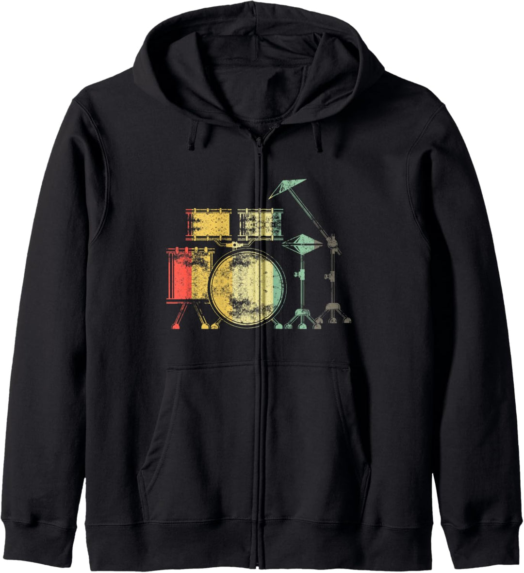Schlagzeuger Drummer Musik Schlagzeug Kapuzenjacke