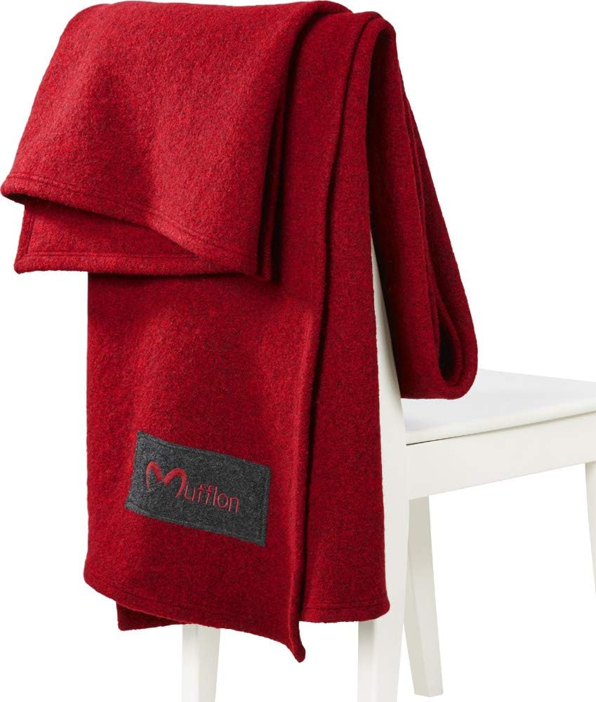 Mufflon Mu-Plaid II 220 x 140 cm Ruby, Ruby