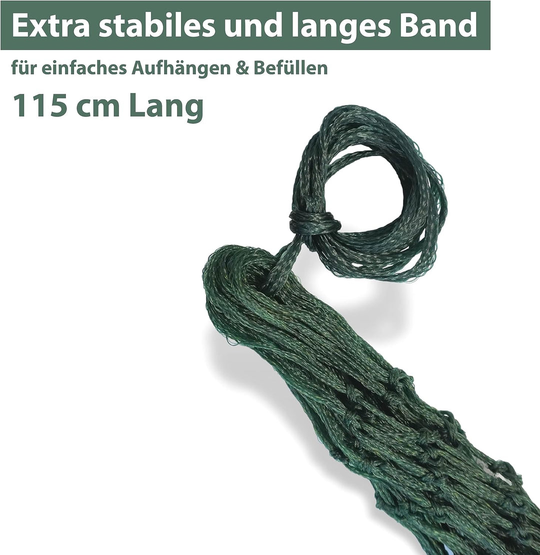 Extra grosses Heunetz für Pferde – 5cmx5cm Maschen - artgerechte Fütterung verbesserte Verdauung Heu