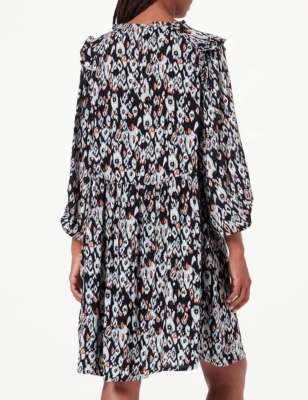 Garcia Damen Kleid XS Schwarz, XS Schwarz