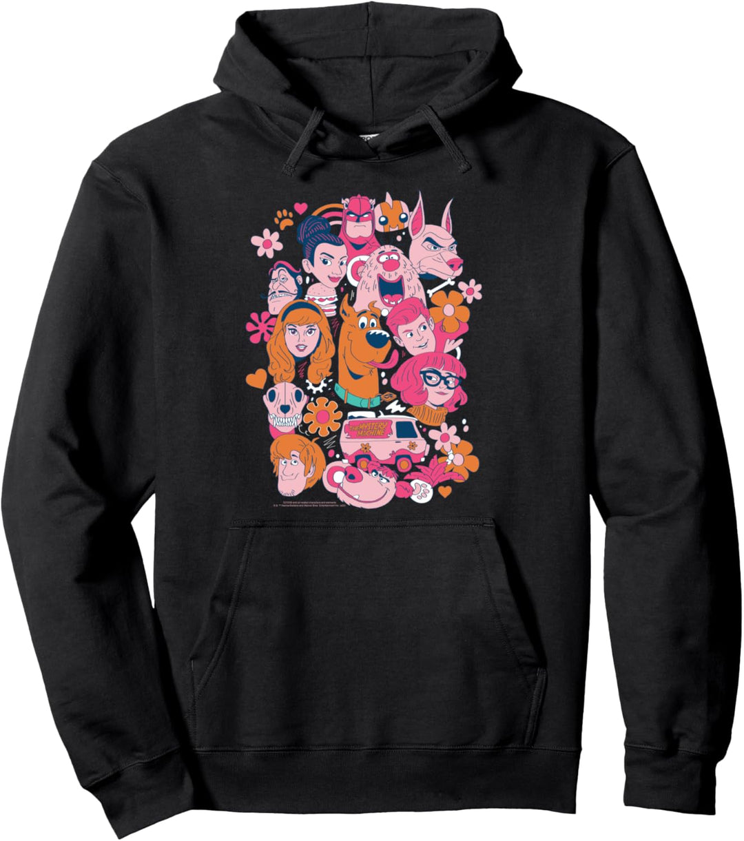 Scoob! Movie Character Collage Pullover Hoodie