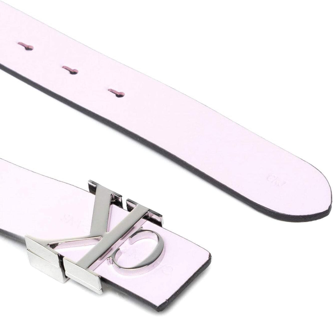 Calvin Klein Logo Belt W90 Pearly Pink
