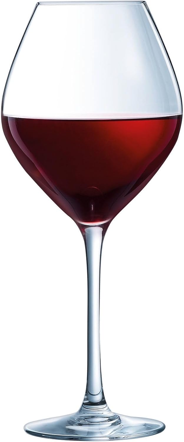 Chef & Sommelier Cheer Up Collection Rotweingläser 55 cl aus Kristallglas, modern und elegant, ohne