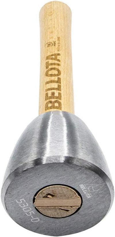 Bellota 5305-0 - Massette Portugaise avec Tête en Acier Forgé et Manche en Bois, Outil de Frappe pou