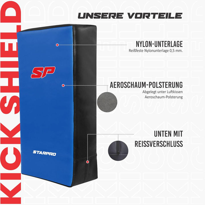 Starpro Robustes Premium Schlagpolster für Harte Tritte & Schläge - Schlagpolster Kampfsport, Schlag
