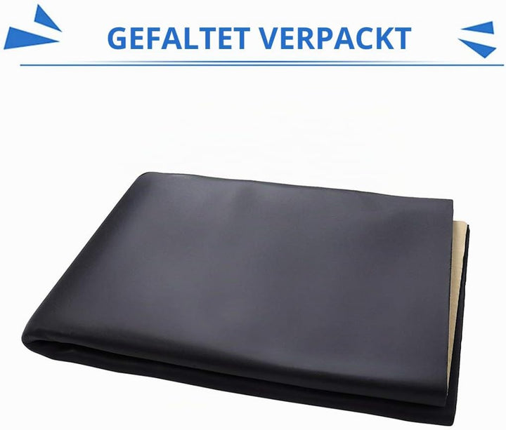 sourcing map 10mm Dämmmatte Auto Schallschutzmatte Dämmung Isolierung Schallschutz selbstklebend 100
