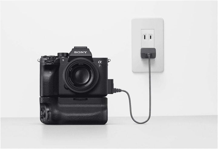 Sony VG-C4EM Funktionshandgriff (Nutzbar für ILCE-7RM4 mit Platz für 2 Z-Akkus) Single, Single