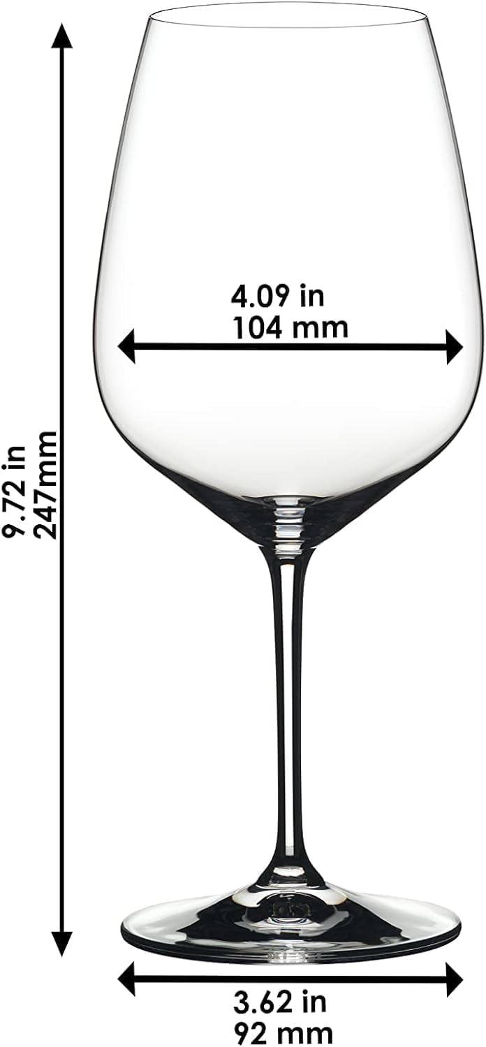 RIEDEL – Set von 4 Weingläser für Cabernet Vinum Extreme Heart to Heart
