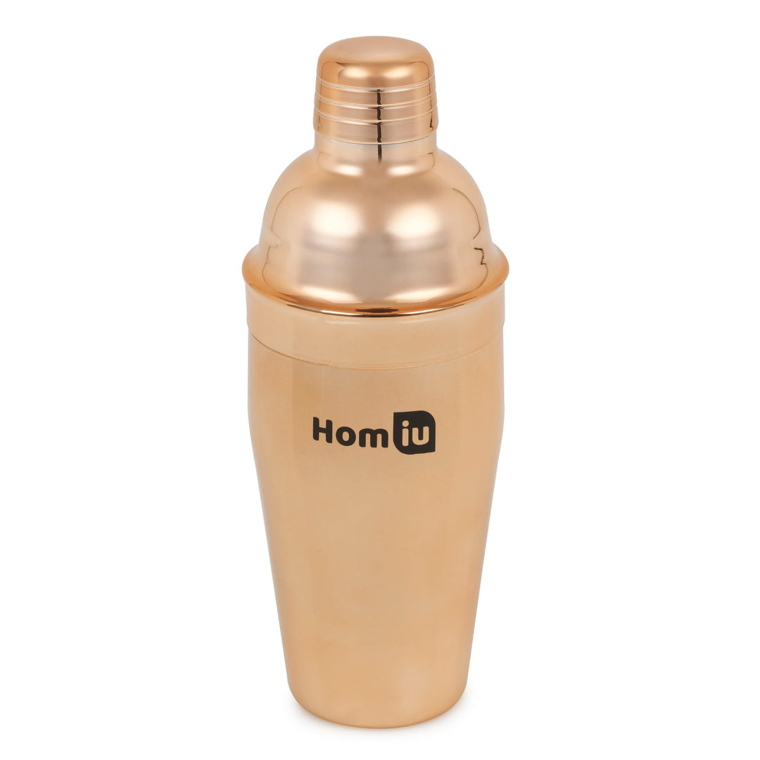 Homiu Copper Cocktail Shaker ca. 550 Milliliter Fassungsvermögen Nur von Hand waschen Cocktail Shake