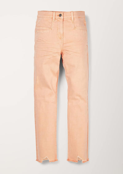 s.Oliver Mädchen Hose Lang Pants, Peach, 170 EU