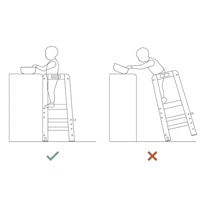 hauck Learn N Explore, Schwarz - Lernturm für KInder aus FSC® Zertifiziertes Buchenholz, Höhenverste