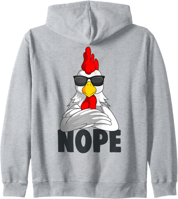 Hühner Landwirt Huhn Kinder Jungen Mädchen Damen Kapuzenjacke