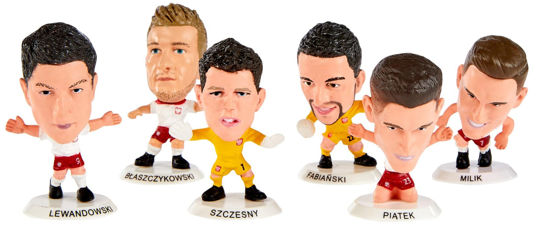 SoccerStarz Polen Team Pack 6 Figur (Version 2020)