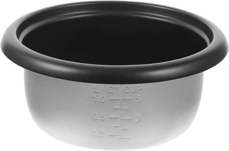 OUNONA Reiskocher Innentopf Edelstahl Innenkochtopf Rice Cooker Reiskocher Dampfgarer Topf Einsatz K