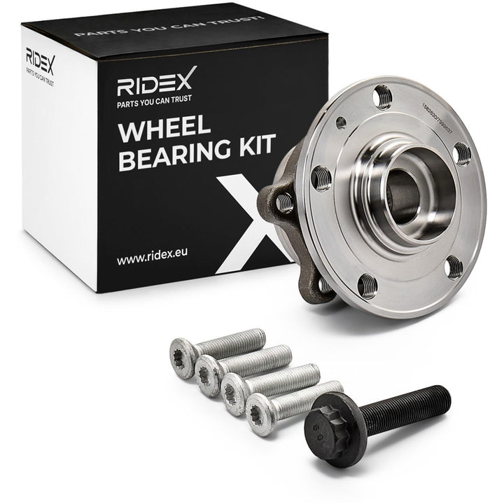 RIDEX Radlagersatz 654W0009 Golf V Schrägheck (1K1) TOURAN (1T1, 1T2) Cad 3,66kg
