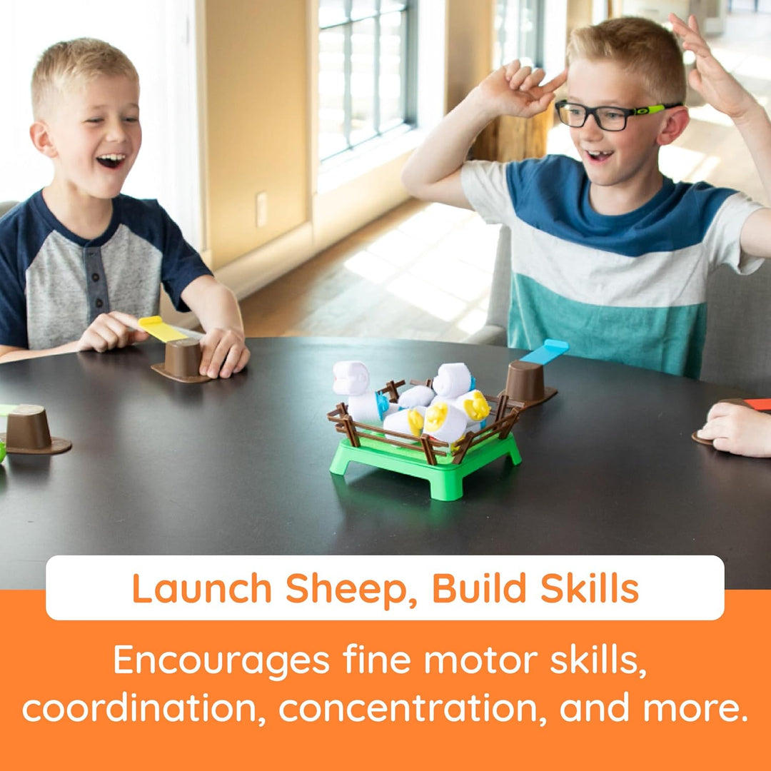 Fat Brain Toys Heap-O-Sheep - Ein Spiel der katapultierenden Schafe, von 6 bis Erwachsene, 2 bis 4 S