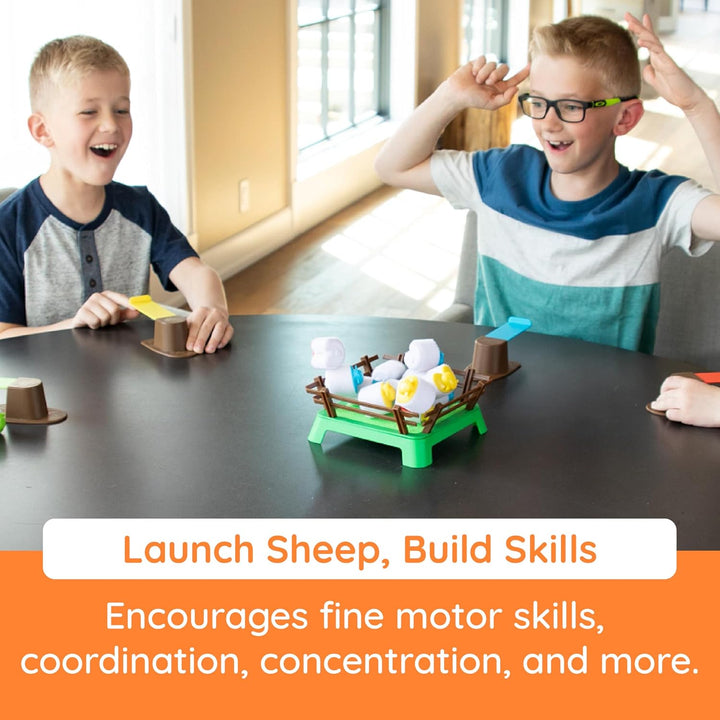 Fat Brain Toys Heap-O-Sheep - Ein Spiel der katapultierenden Schafe, von 6 bis Erwachsene, 2 bis 4 S