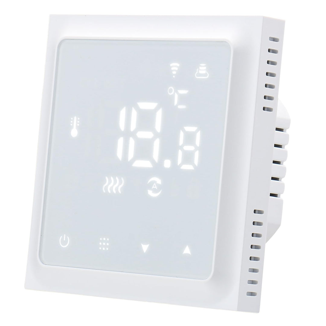 Wengart WiFi Thermostat für Wasser Fussbodenheizung WG611,max 3A Programmierbare Fussbodenheizung Th