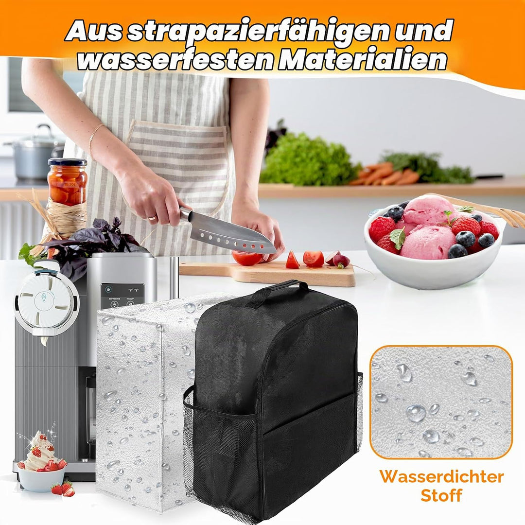 Eismaschine Aufbewahrungstasche für Ninja Creami Swirl NC701EU, Schutzhülle Staubschutz Leichte Falt