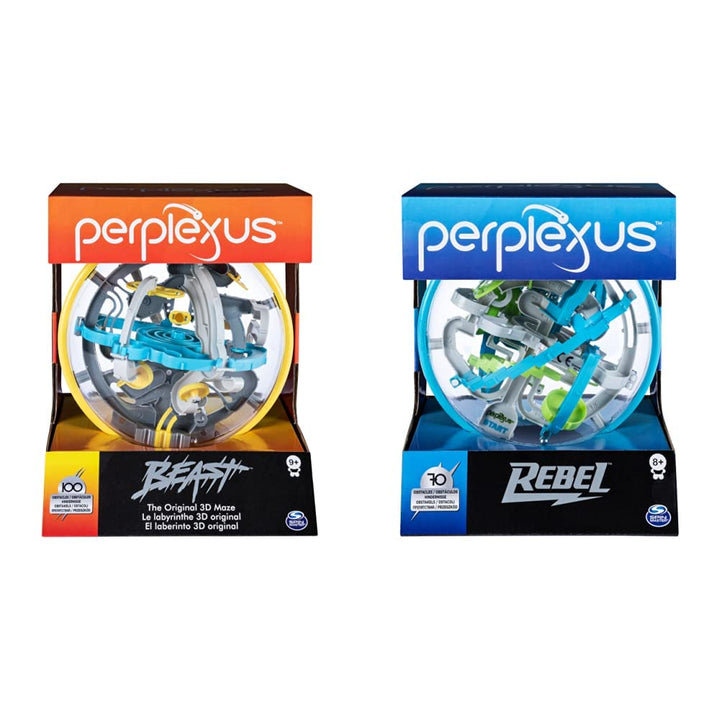 Spin Master Games 6053142 - Perplexus Beast, 3D-Labyrinth mit 100 Hindernissen & 6053147 - Perplexus