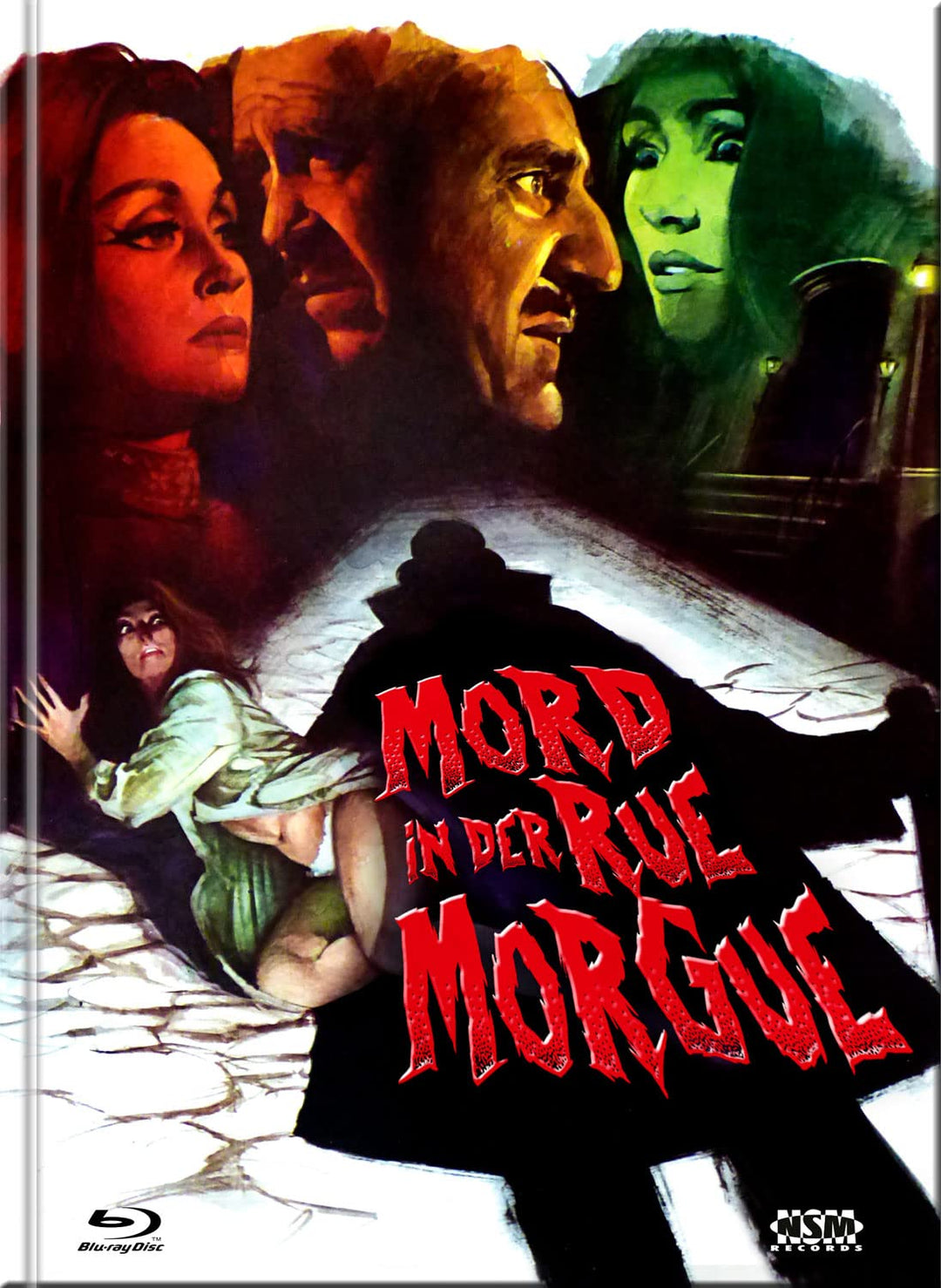 Mord in der Rue Morgue [Blu-Ray+DVD] - uncut - limitiertes Mediabook Cover D, Blu-ray