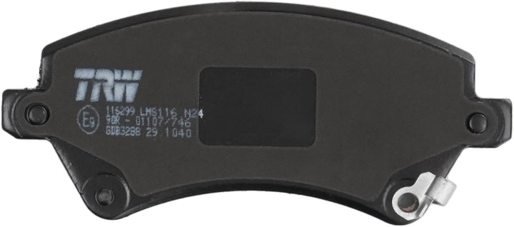 TRW GDB3288 Bremsbelagsatz, Scheibenbremse - (4-teilig)