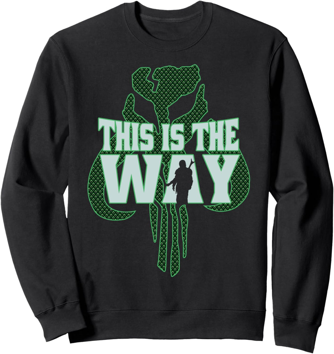 Star Wars: The Mandalorian This Is The Way Logo Silhouette Sweatshirt