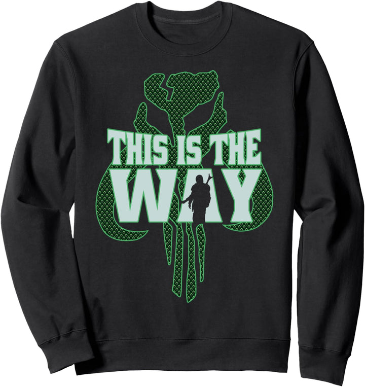 Star Wars: The Mandalorian This Is The Way Logo Silhouette Sweatshirt
