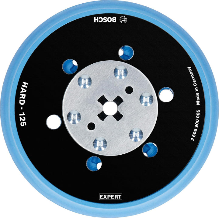 Bosch Professional 1x Expert Multihole Universalstützteller (Version hart, Ø 125 mm, Zubehör Exzente