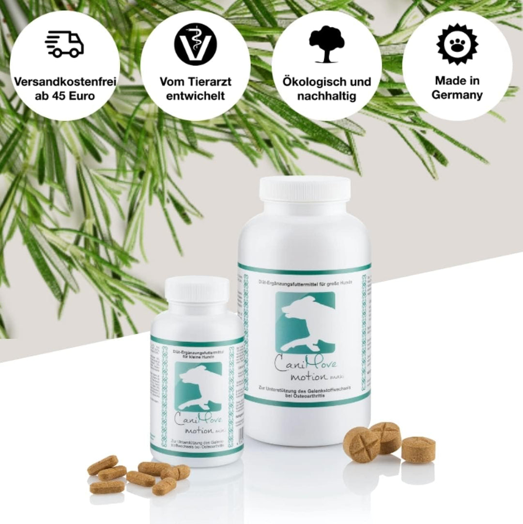 CaniMove Immune (ehemals EPA70) Mini &amp; Motion Mini - Das Kombipaket mit je 1 Packung für kleine Hund