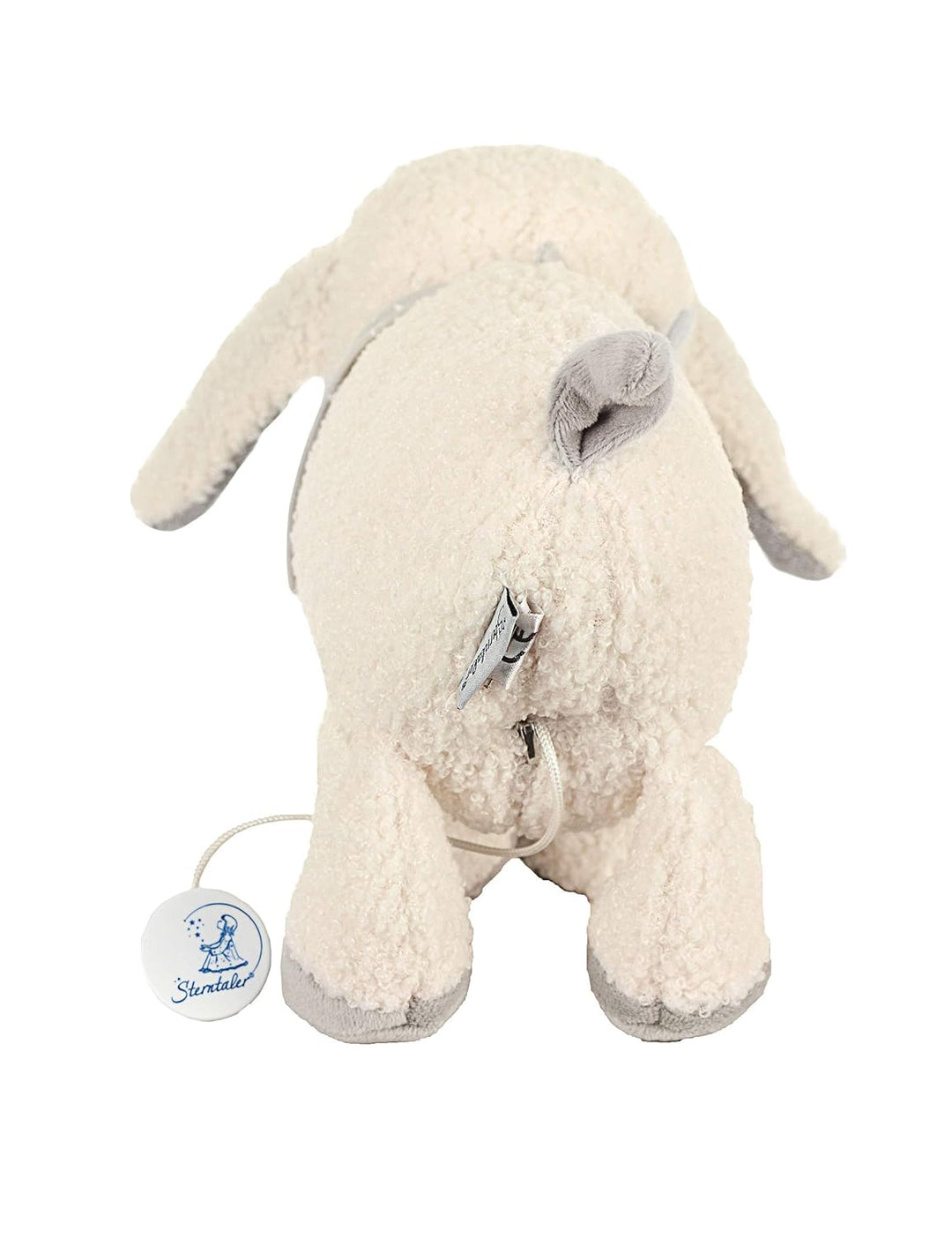 Sterntaler 6021968 Spieluhr, Stofftier Schaf Stanley, Integriertes Spielwerk, Grösse: L, Beige, Scha
