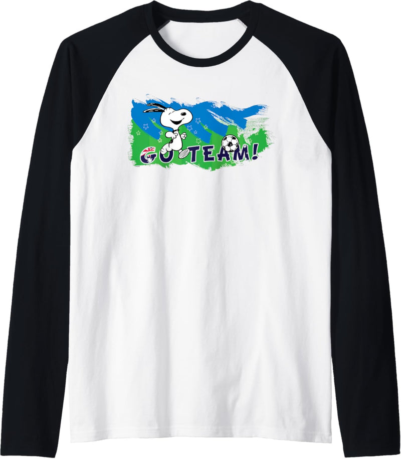 Peanuts Go Team Australien Raglan