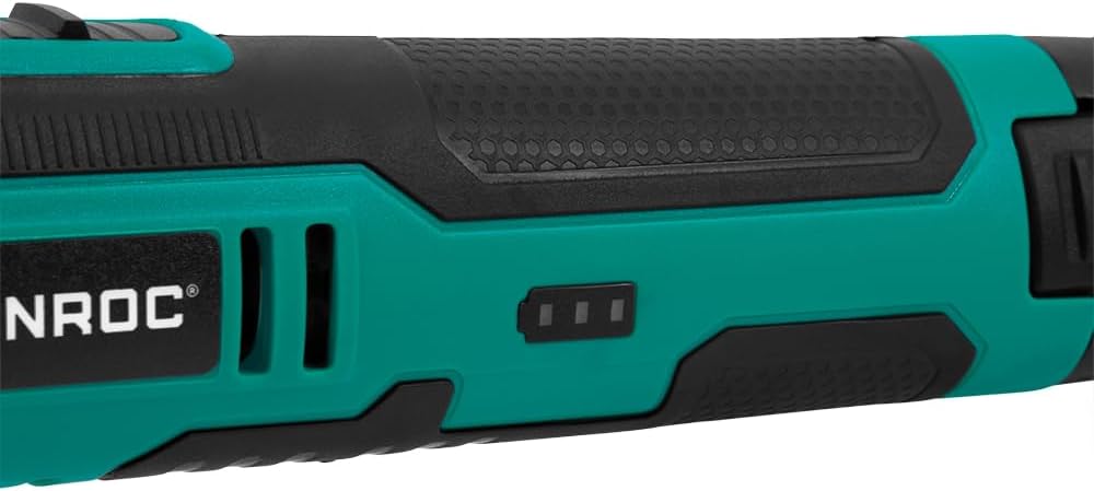 Kabelloses Multitool 12 V – mit Schabblatt, Tauchsäge, Schleifpad und Schleifpapier – Akku und USB-K