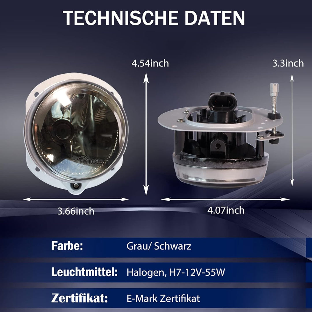 Nebelscheinwerfer satz für Mercedes Benz W164 W251 V251 R230 C209 C216 A209 S204 W204 W211, (C CLK E