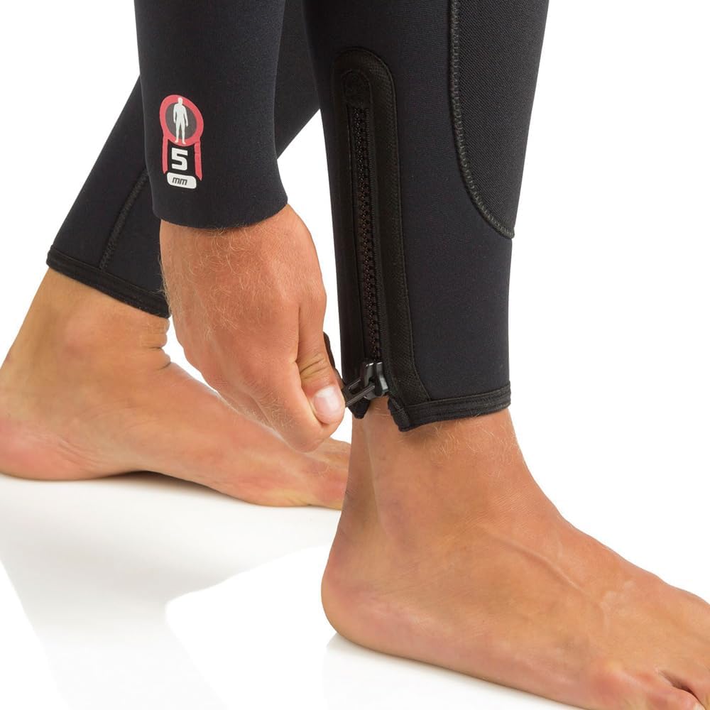 Cressi Endurance Kids Monopiece Wetsuit 5mm - Kinder Overall Tauchanzug Aus 5mm Neopren Für Taucher